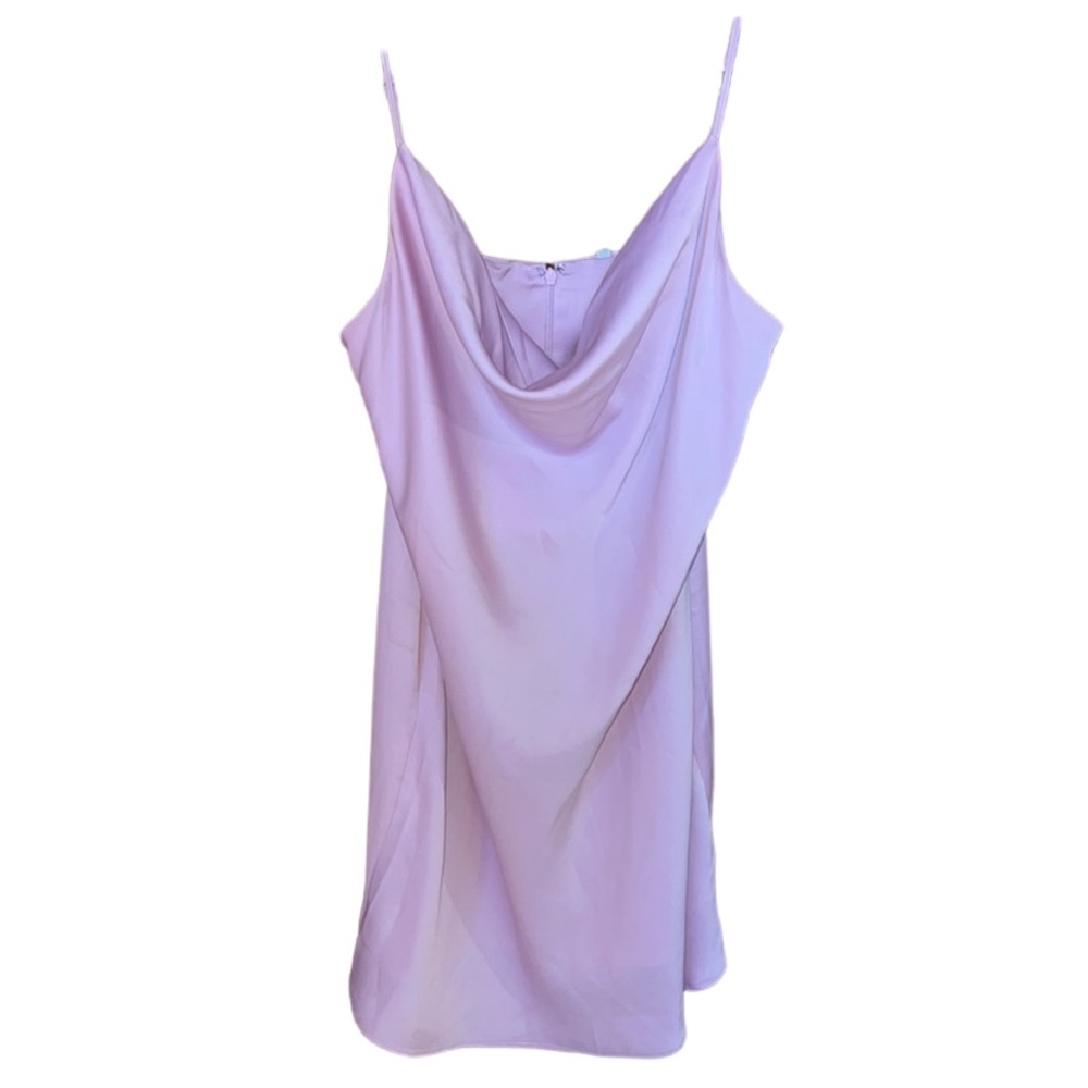 Urban Outfitters pink silk dress
